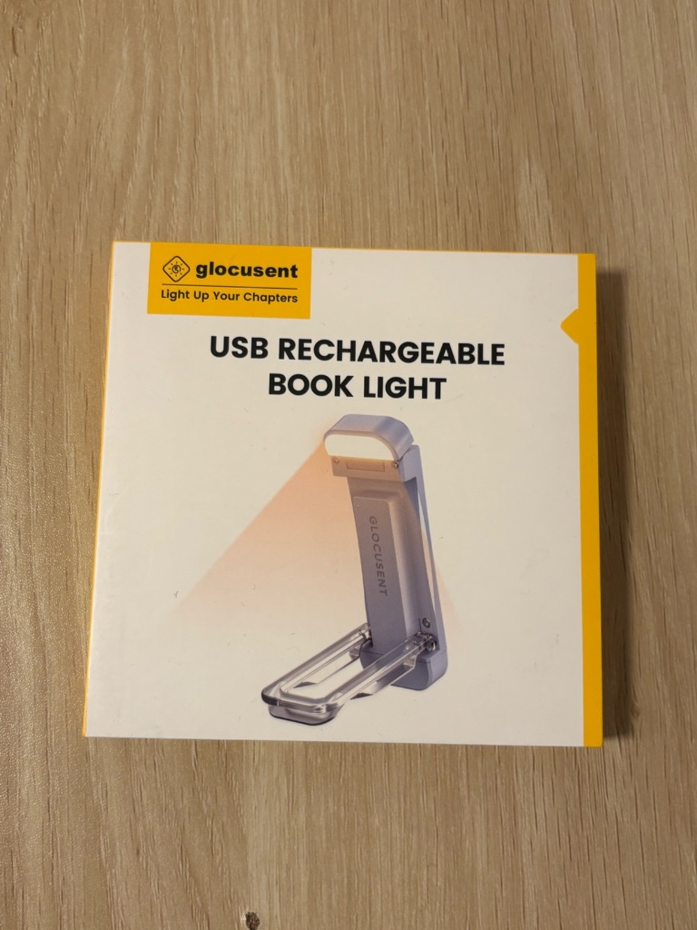Glocusent Bookmark Style Reading Light